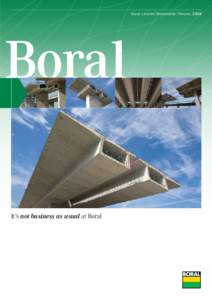 Boral Limited Shareholder ReviewBoral It’s not business as usual at Boral  Boral Limited