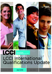 LCCI International Qualifications Update January 2012 April 2012