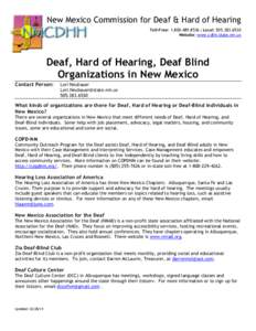 Ethnocentrism / Ethnology / Otology / Health / State of New Mexico Commission for Deaf & Hard of Hearing / Philippine Federation of the Deaf / Deafness / Disability / Deaf culture