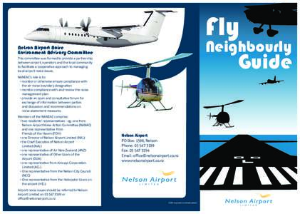 Fly  Neighbourly Nelson Airport Noise Environment Advisory Committee