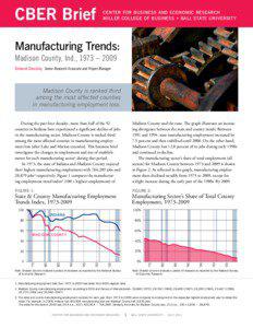 CBER Brief  Center for Business and Economic Research