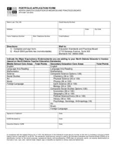 Microsoft Word - SFN[removed]Portfolio Application Form.doc