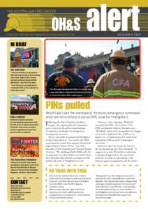 The Australian Firefighter  OH&S A United Firefighters Union of Australia Newsletter