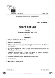 [removed]EUROPEAN PARLIAMENT Delegation for relations with the Mashreq countries  DMAS_OJ(2010)1206_1