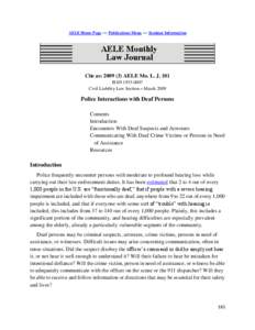 Disability / Social theories / Social philosophy / Health / 101st United States Congress / Americans with Disabilities Act / Miranda warning / Section 504 of the Rehabilitation Act / Rehabilitation Act / Special education in the United States / Law / Disability rights