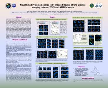 SMAD / Transforming growth factor beta / Mothers against decapentaplegic homolog 2 / TGF beta 1 / Ataxia telangiectasia mutated / WWP2 / Biology / Transcription factors / Mothers against decapentaplegic homolog 7