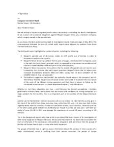 Letter to EIB on Mopani case_Final