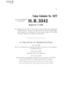 IB  Union Calendar No. 227 111TH CONGRESS 2D SESSION