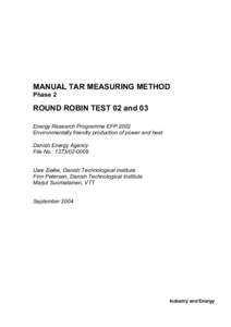 Microsoft Word - 497365_Report - RRT round 02 and 03.doc
