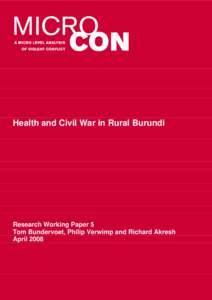 Tutsi people / Landlocked countries / Least developed countries / Member states of the United Nations / Republics / Burundi Civil War / Pierre Buyoya / Michel Micombero / Hutu / Africa / Burundi / Political geography