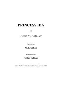 Hild / Vasco da Gama / A-ha / Cheering / Music / Classical music / Operas / Princess Ida / The Princess