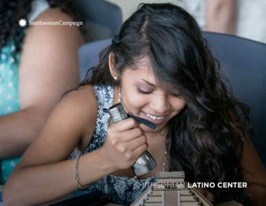 SMITHSONIAN latino center  Leadership Message EDUARDO DIAZ director