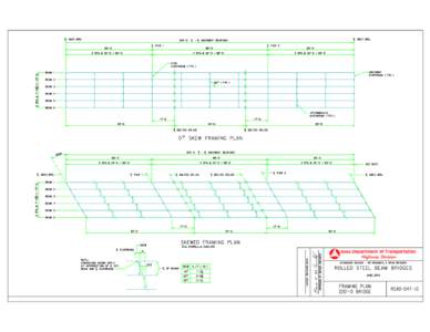 | ABUT. BRG.  | ABUT. BRG. 220’-0 | - | ABUTMENT BEARINGS