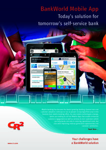 Electronic commerce / Mobile telecommunications / Embedded systems / Mobile banking / Mobile content / Mobile payment / Automated teller machine / Bank / Mobile phone / Technology / Payment systems / Mobile technology