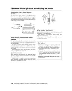 Health / Blood sugar / Blood glucose monitoring / Diabetes mellitus type 2 / Diabetes mellitus / Glucose / Insulin / Diabetes in dogs / Hypoglycemia / Diabetes / Medicine / Endocrine system