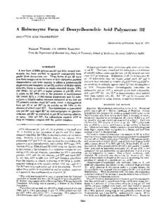 THE  Vol. 249, JOUBNALOF BIOLOGICAL CHEMl8TRY
