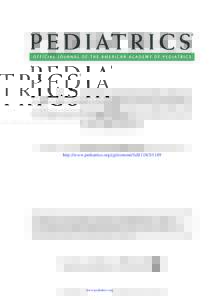 The Infant Development, Environment, and Lifestyle Study: Effects of Prenatal Methamphetamine Exposure, Polydrug Exposure, and Poverty on Intrauterine Growth Lynne M. Smith, Linda L. LaGasse, Chris Derauf, Penny Grant, R