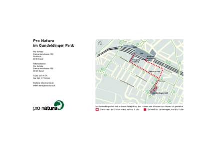 Pro Natura im Gundeldinger Feld: SBB Gü