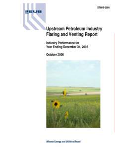 ST60B[removed]Upstream Petroleum Industry Flaring and Venting Report