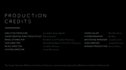 PRODUCTION CREDITS EXECUTIVE PRODUCER Geraldine Frater-Wyeth