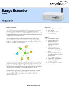 Home automation / Building automation / Computing / Wireless sensor network / ZigBee / ANT / Smart meter / IEEE 802.15.4 / Mesh networking / Technology / IEEE 802 / Wireless networking