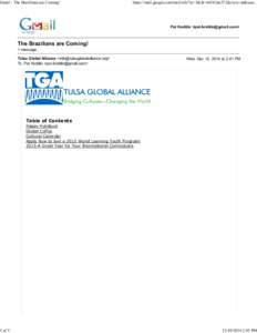 Cross-platform software / Web 2.0 / Gmail / Internet privacy / Webmail / Tulsa /  Oklahoma / Google / Student exchange program / Geography of Oklahoma / Academia / Computing