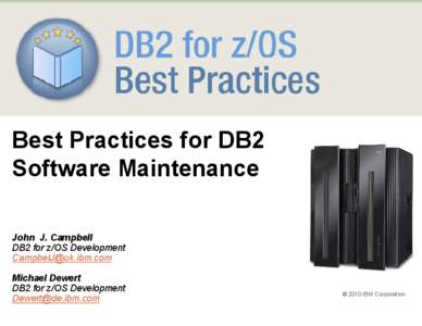 IBM DB2 / Software / Z/OS