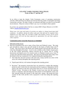 Atlantic Yards / Brooklyn / Atlantic Avenue / Fort Greene /  Brooklyn / Flatbush Avenue – Brooklyn College / Green Line / Concrete / Fourth Avenue / Sidewalk / Pavements / New York City / Long Island Rail Road