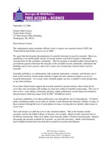 A Call to Action – Reclaiming and Reframing the Debate Over Taxpayer Access to Federally-Funded Research