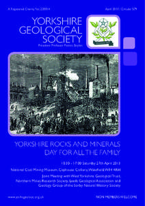 A Registered Charity No[removed]	  April[removed]Circular 579 YORKSHIRE GEOLOGICAL