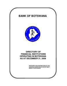 PAPER 4  BANK OF BOTSWANA