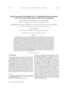 778  JOURNAL OF THE ATMOSPHERIC SCIENCES VOLUME 62