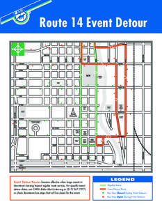 Route 14 Event Detour PENNSYLVANIA LARCH  CEDAR