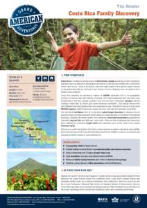 Americas / Costa Rica / Republics / Monteverde / Lake Arenal / Arenal Volcano / Travel agency / Visa Waiver Program / Tour de France / Tourism in Costa Rica / Volcanism / Volcanology