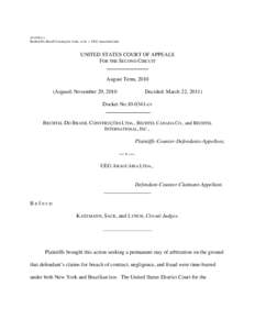 [removed]cv Bechtel Do Brasil Construções Ltda., et al. v. UEG Araucária Ltda. UNITED STATES COURT OF APPEALS FOR THE SECOND CIRCUIT