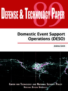 DOMESTIC EVENT SUPPORT OPERATIONS