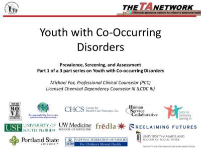 Youth with Co-Occurring Disorders