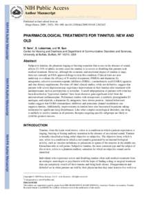 NIH Public Access Author Manuscript Drugs Future. Author manuscript; available in PMC 2011 July 14. NIH-PA Author Manuscript