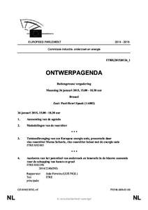 EUROPEES PARLEMENT[removed]Commissie industrie, onderzoek en energie
