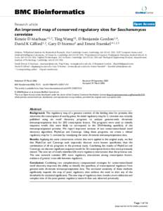 BMC Bioinformatics  BioMed Central Open Access