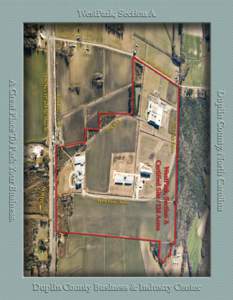 WestPark Duplin County Business & Industry Center • 138.2 acres available • Shovel ready • Zoning: Industrial • Sales price: $10,000 per acre