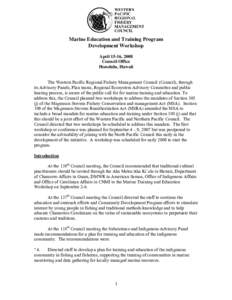 Fish / Fisheries observer / Sustainable fishery / National Marine Fisheries Service / Fisheries management / Overfishing / National Oceanic and Atmospheric Administration / School of Fisheries and Ocean Sciences / Ronald B. Linsky / Fisheries science / Fishing / Environment