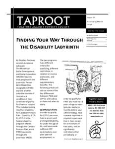 TAPROOT  Issue 95 February/March 2014