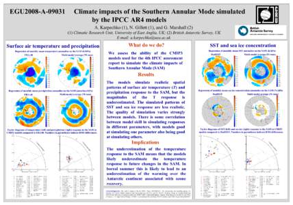 Climate / Intergovernmental Panel on Climate Change / Physical oceanography / Effects of global warming / Global climate model / Satellite temperature measurements / Atmospheric sciences / Climatology / Earth