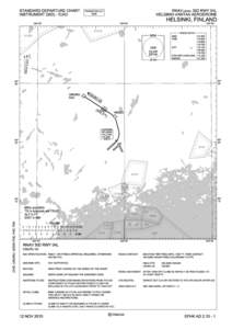 STANDARD DEPARTURE CHART INSTRUMENT (SID) - ICAO RNAV (GNSS) SID RWY 04L HELSINKI-VANTAA AERODROME