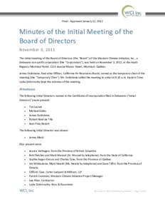 Nov 3 Board Meeting Minutes (Final)