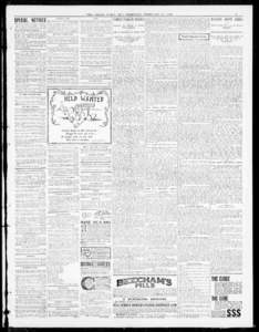 The Omaha Daily Bee. (Omaha, Nebraska[removed]p 7].