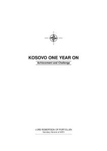 NATO bombing of Yugoslavia / Albanians in Kosovo / Kosovo / Rambouillet Agreement / Slobodan Milošević / Pristina / Javier Solana / 20th-century history of Kosovo / Kosovo War / Europe / Kosovo Liberation Army