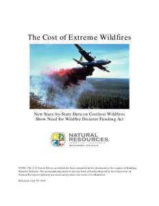 Microsoft Word - The Cost of Extreme Wildfires FINAL