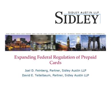 Microsoft PowerPoint - Sidley Austin - Prepaid Cards FINAL with permission